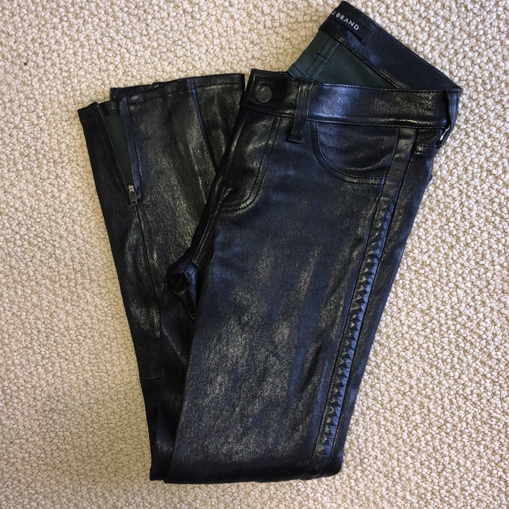 Authentic leather J Brand pants